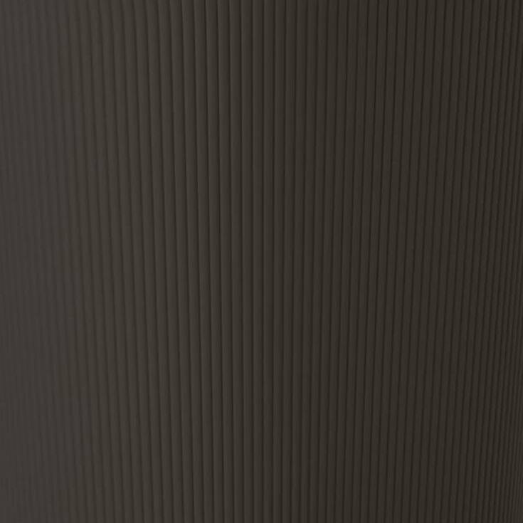 Superio 40 L Ribbed Laundry Hamper with Lid - Capacity: 40l