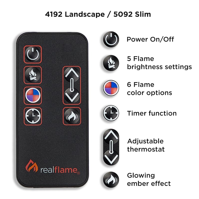 Sonia 69" Landscape Electric Fireplace by Real Flame