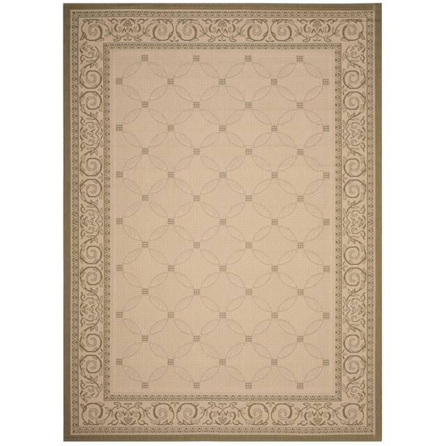 SAFAVIEH Courtyard Laurene Waterproof Patio Backyard Rug