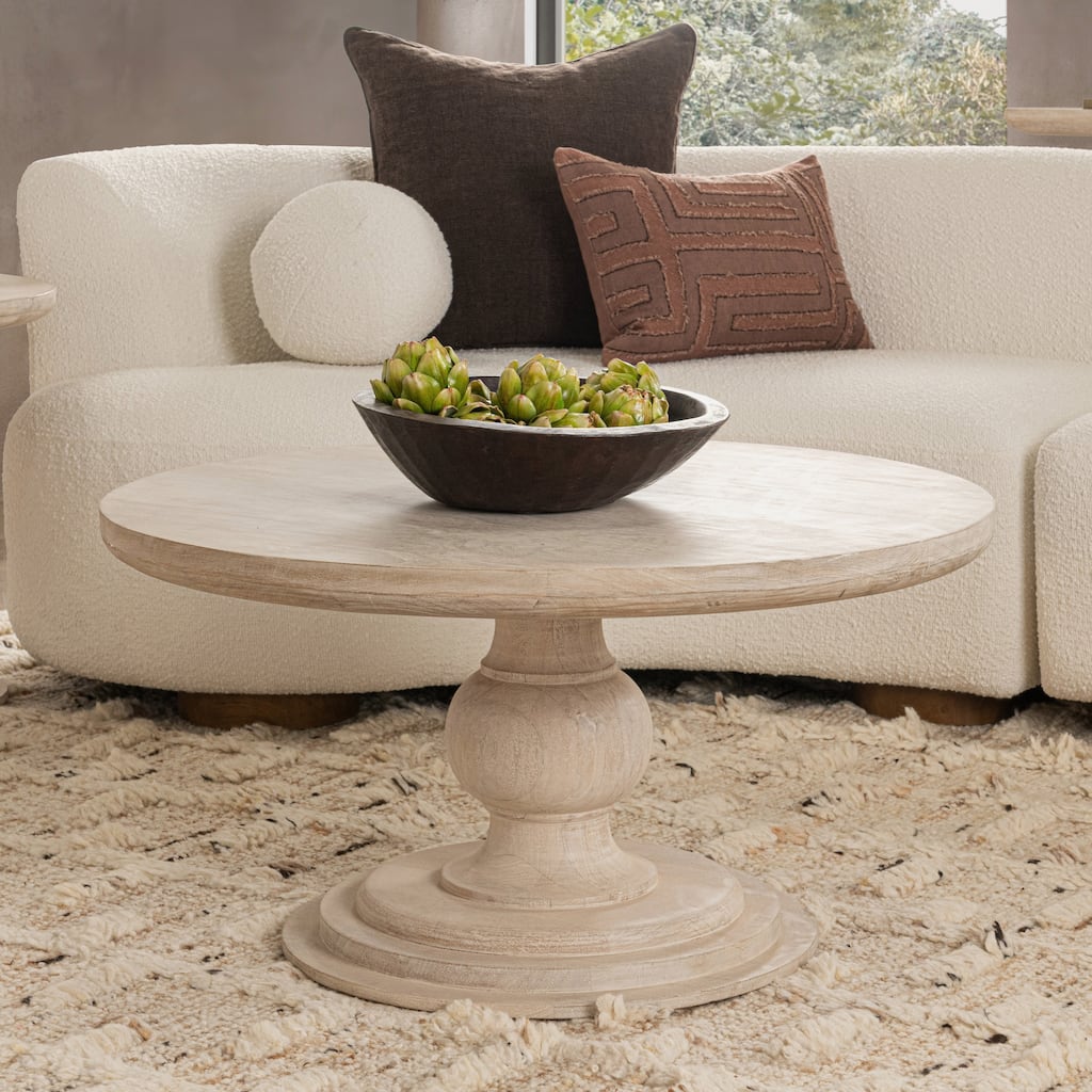 Classic Home Hera Mango Wood Cofee Table