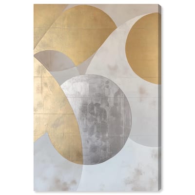 Golden Orb I Canvas by Art Remedy, Gallery Wrapped