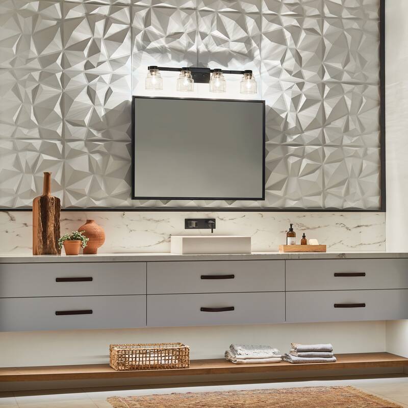 Kichler Vionnet 4 Light 34" Wide Bathroom Vanity Light