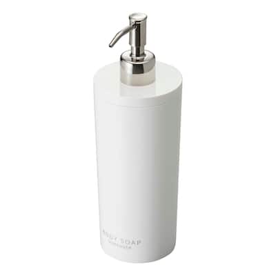 Yamazaki Home Round Shower Dispenser - Three Styles, ABS Plastic, Body Soap, 16.9 fluid oz., 500 ml