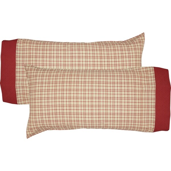 plaid pillowcases