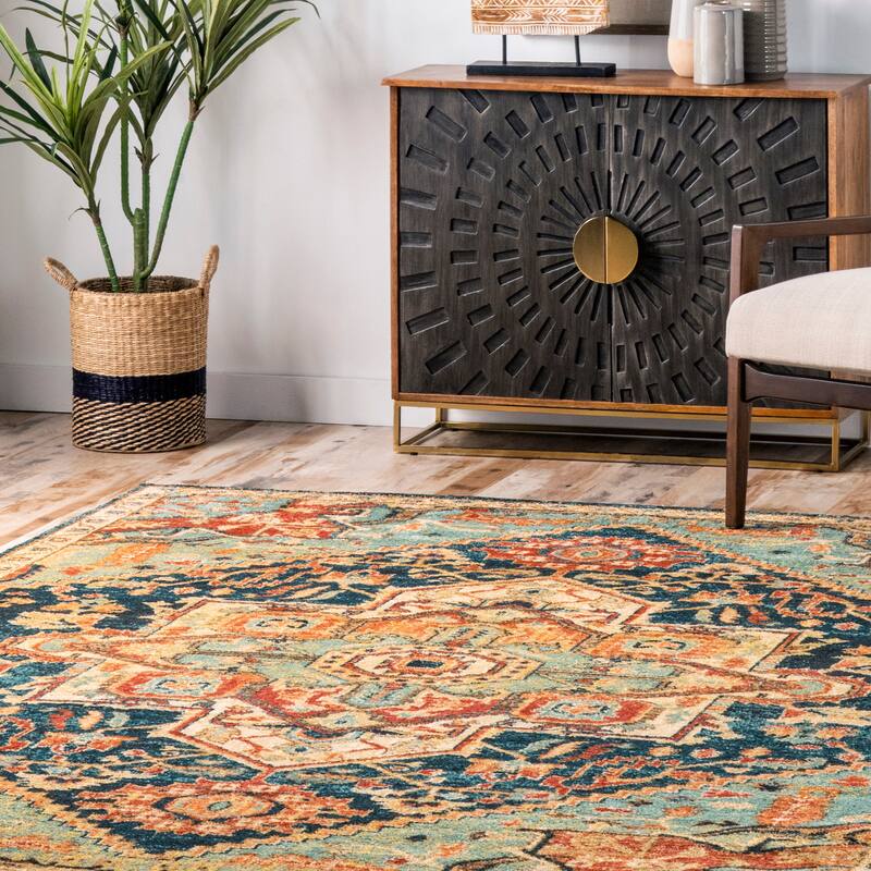 Nuloom Tabetha Tribal Medallion Area Rug