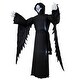 preview thumbnail 8 of 6, Sunnydaze 7’ Grisly Grim Reaper Inflatable Halloween Decoration