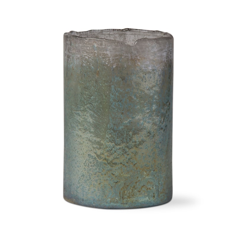 Large Organic Citronella Tomato Leaf Candle Pillar