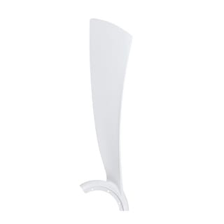 Fanimation Wrap Custom Indoor/Outdoor Ceiling Fan 56 inch Blades - Set of 3 - Matte White - Matte White - 56 Inches