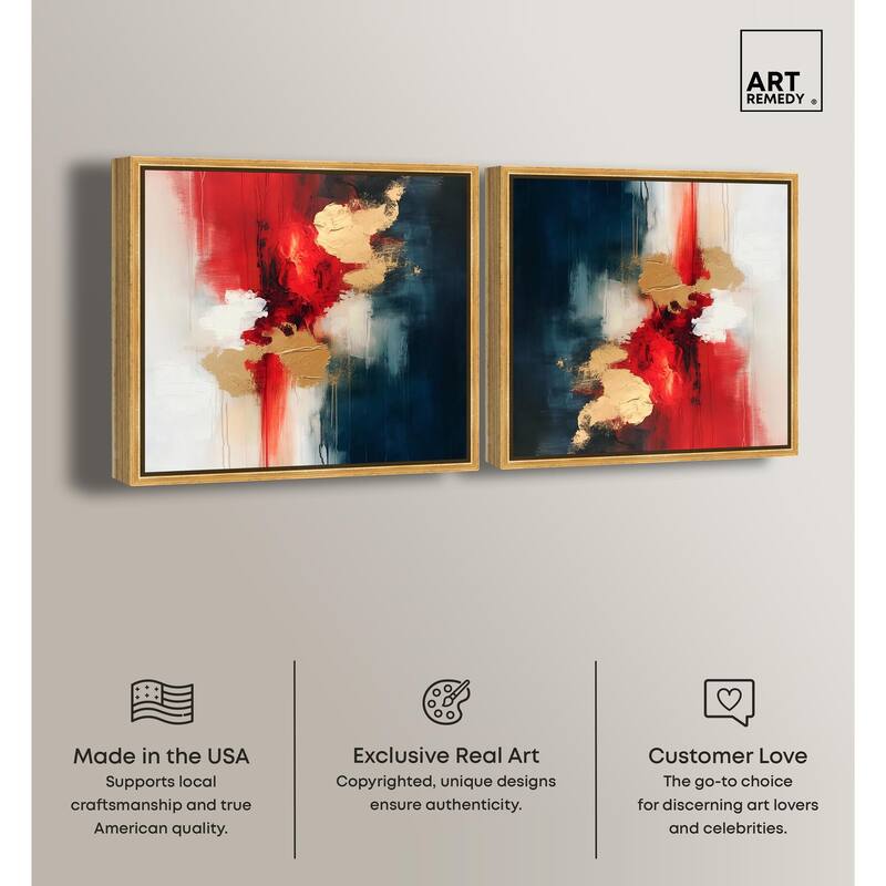 Sparkling Floral Perfume Canvas by Art Remedy