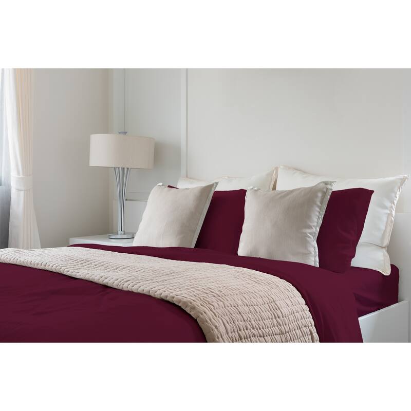 2-Piece Pillowcase Set, 100% Bamboo Breathable 320 Thread Count Pillow Case