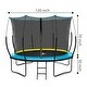 preview thumbnail 2 of 15, Fun Recreational Trampoline with Net And Sturdy Design