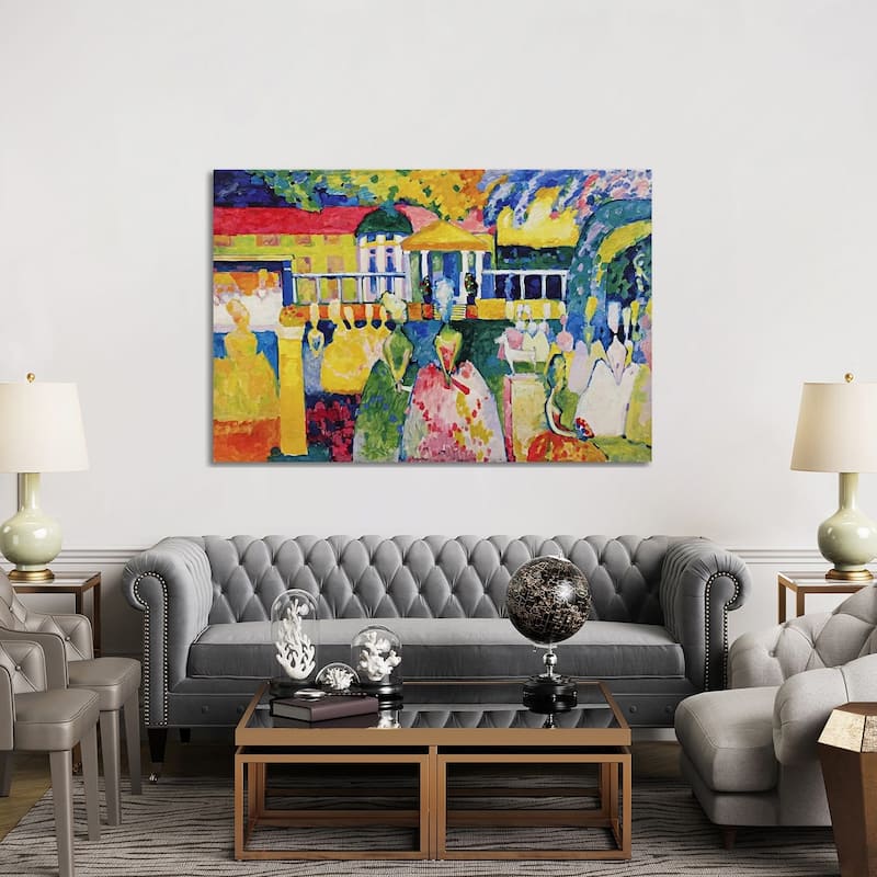 iCanvas "Crinolines" by Wassily Kandinsky Canvas Print