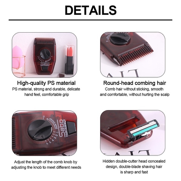 manual hair trimmer comb