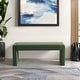 preview thumbnail 5 of 7, Velvet/Faux Leather Entryway Bench End of Bed Bench Upholstered Modern Window Bench for Dining Room/Bedroom