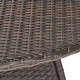 preview thumbnail 6 of 13, Corsica Outdoor Round Dining Table by Christopher Knight Home - 48.00" L x 48.00" W x 28.25" H
