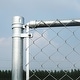 preview thumbnail 2 of 14, ALEKO Galvanized Steel 4 X 50 Feet Complete Kit Chain Link Fence 11.5 AWG