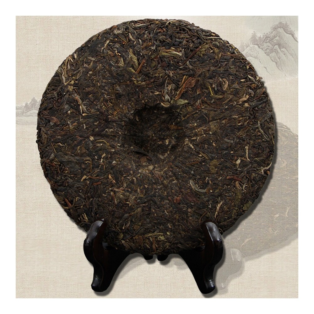 Shop Yunnan Qizibing Chitsu Yunnan Puer Ripe Cooked Tea 357g Overstock 14775945