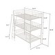 preview thumbnail 10 of 18, Twin Size Triple Bunk Bed with Space-Saving Design & Versatile Configurations