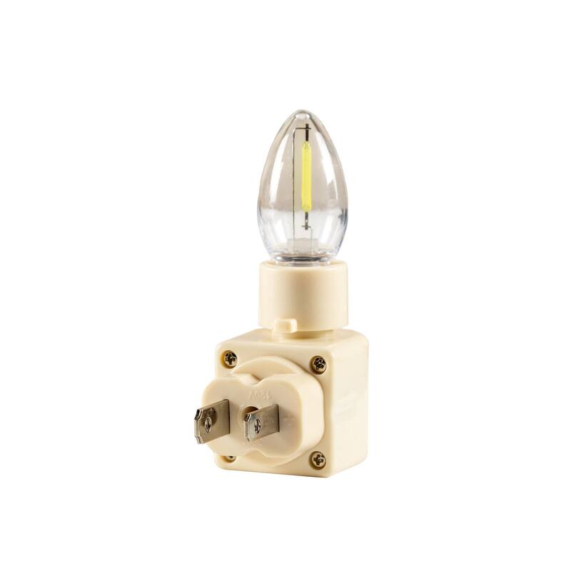 Novelty Lights LED Football Shape Night Light with Swivel Plug