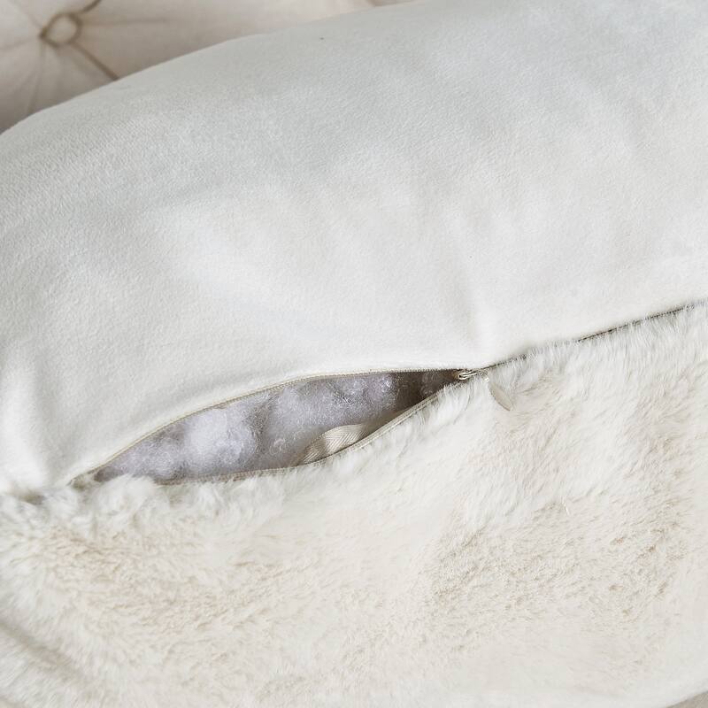 Home Soft Things FoxFauxFur Bedrest