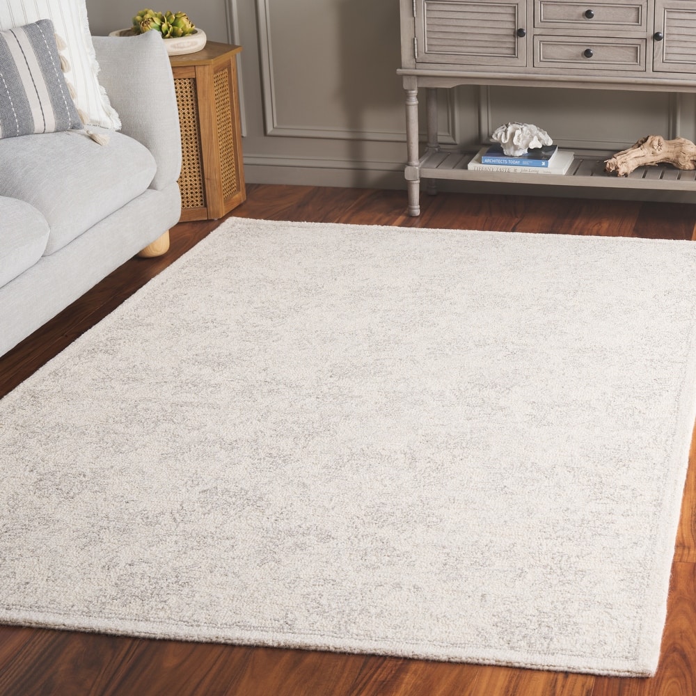 SAFAVIEH Handmade Ebony Kanta Wool Rug