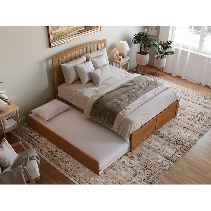 Richmond Bed with Footboard and Twin XL Trundle