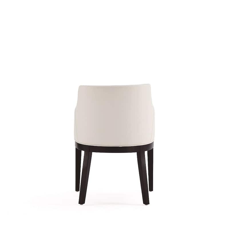 Manhattan Comfort Gansevoort Modern Faux Leather Dining Armchair