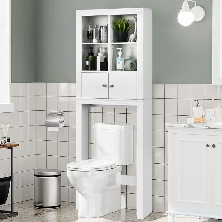 Black Over-the-Toilet Storage - Bed Bath & Beyond