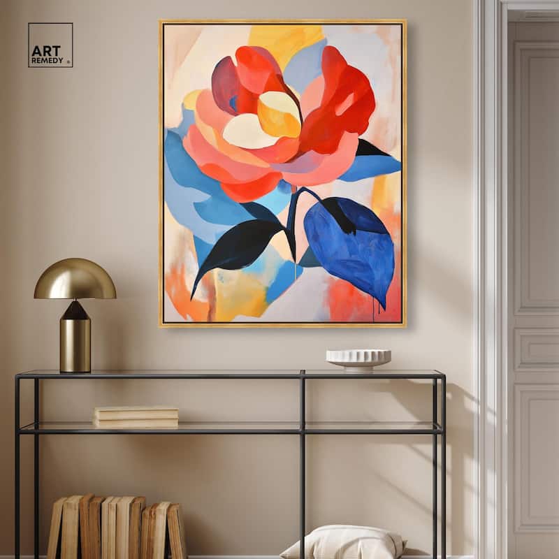 Chromatic Explosion I Canvas by Art Remedy
