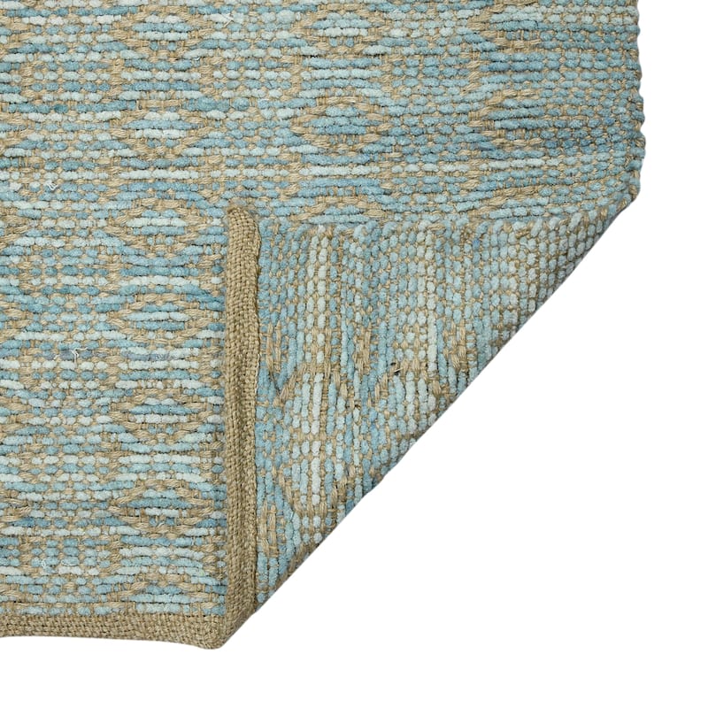 Sasha Sinae All-Natural Jute & Rayon Flatweave Area Rug