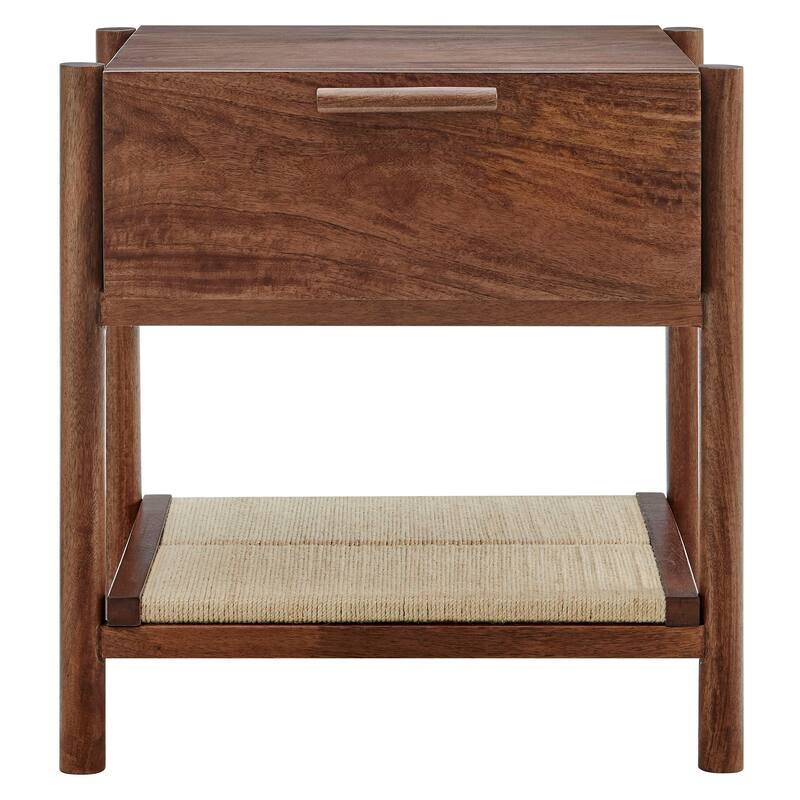 Oswin 1-Drawer Wood Nightstand