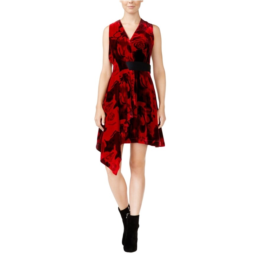 rachel roy red dress Rachel Roy Red One-shoulder Evening Prom Gown Celebrity Dress CFDA Awards 2016 TCD6741