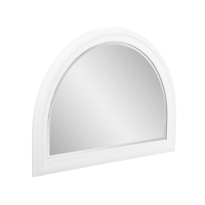 George Arched Mirror White - 45 x 34 x 4