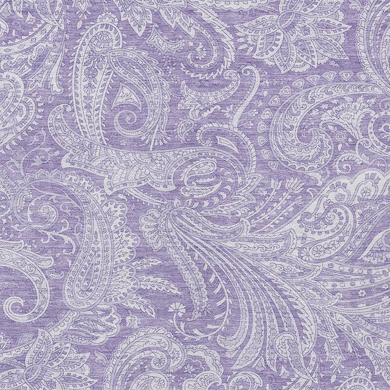 HomeRoots Paisley Transitional Rectangle Outdoor Rug