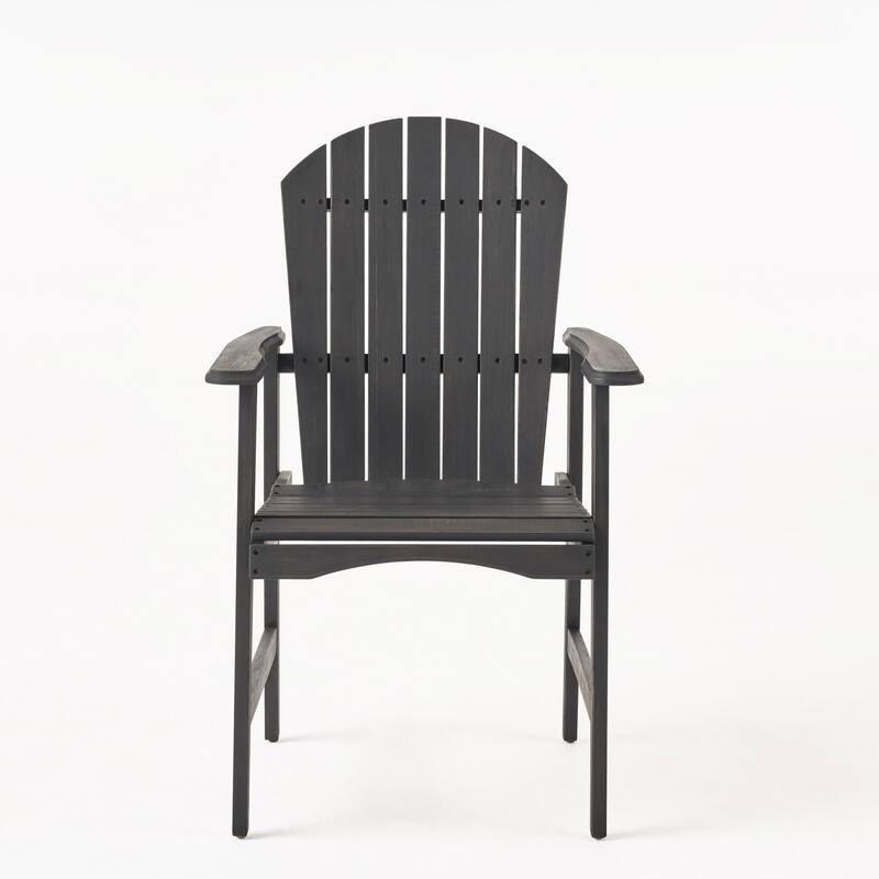 Classic 2 Piece Patio Wooden Adirondack Chairs for Multiple Scenarios
