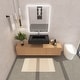 preview thumbnail 59 of 157, Pyramid Solid Surface Wall-Mounted Bathroom Sink