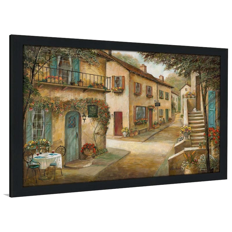 "Village Charm & Serenity" by Ruane Manning Print on Acrylic