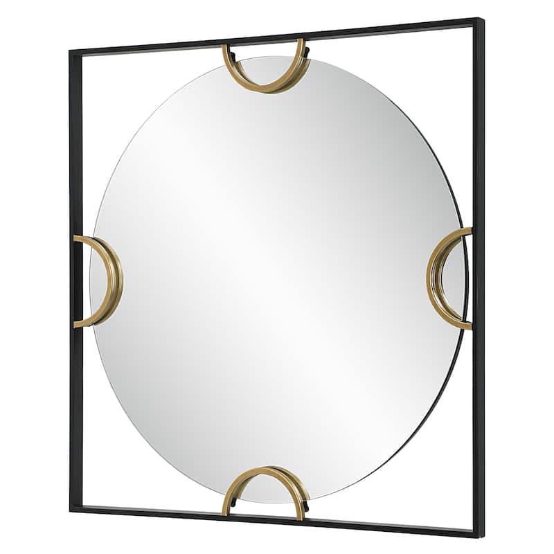 Uttermost Hinson Square Mirror - 39"W x 39"H x 1.5"D