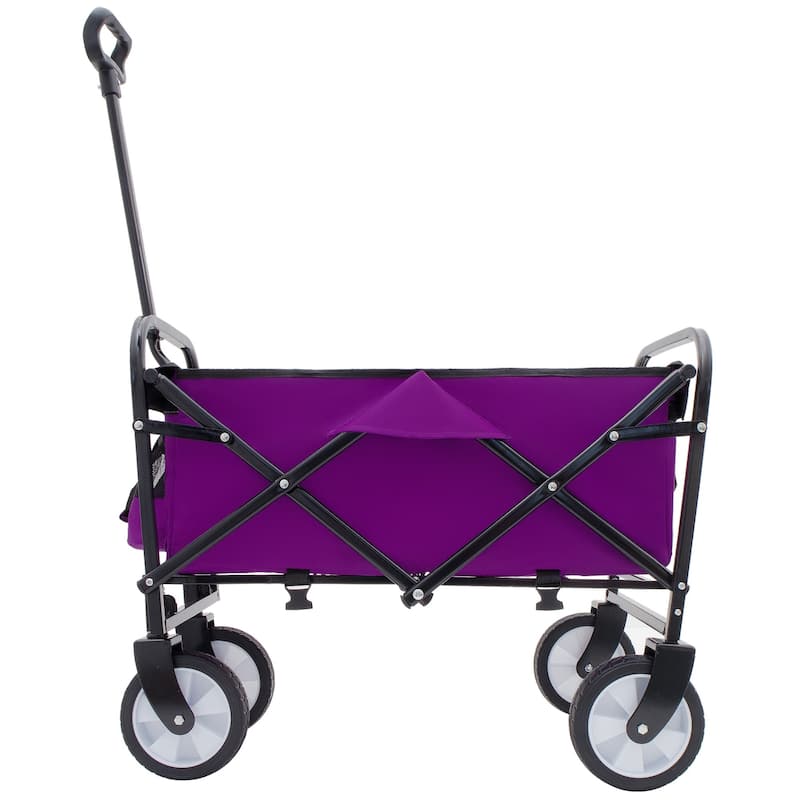 225 lb Collapsible Wagon Cart with Strapping System