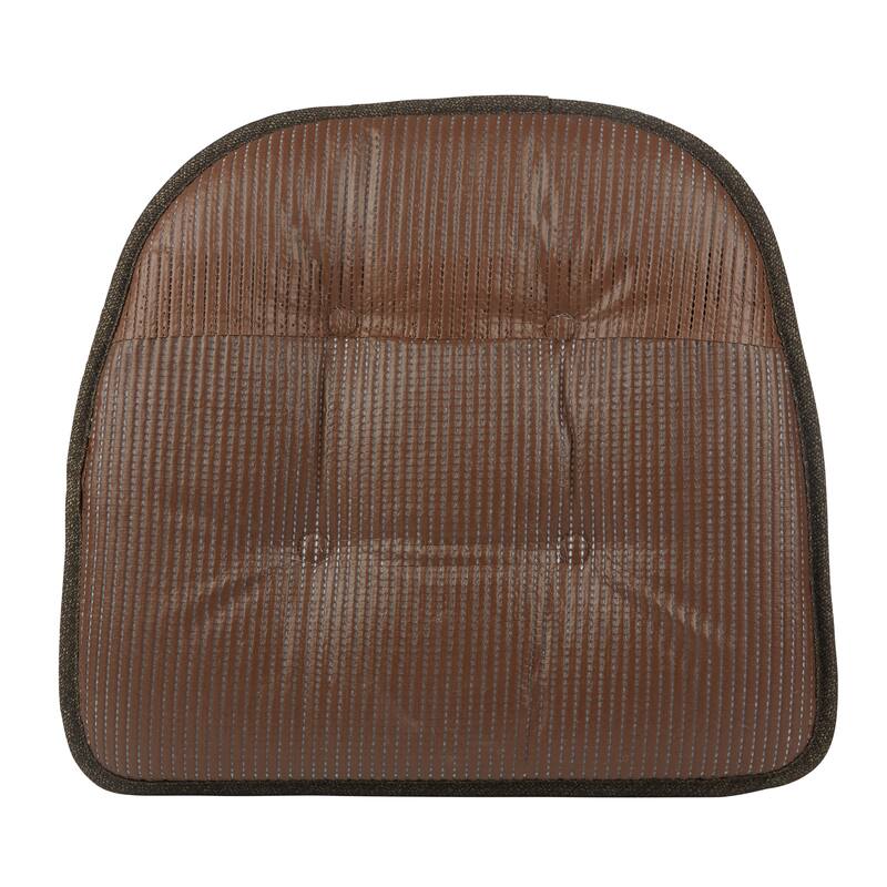 Klear Vu Non-Slip 15" x 16" Omega Tufted Dining Chair Cushion Set