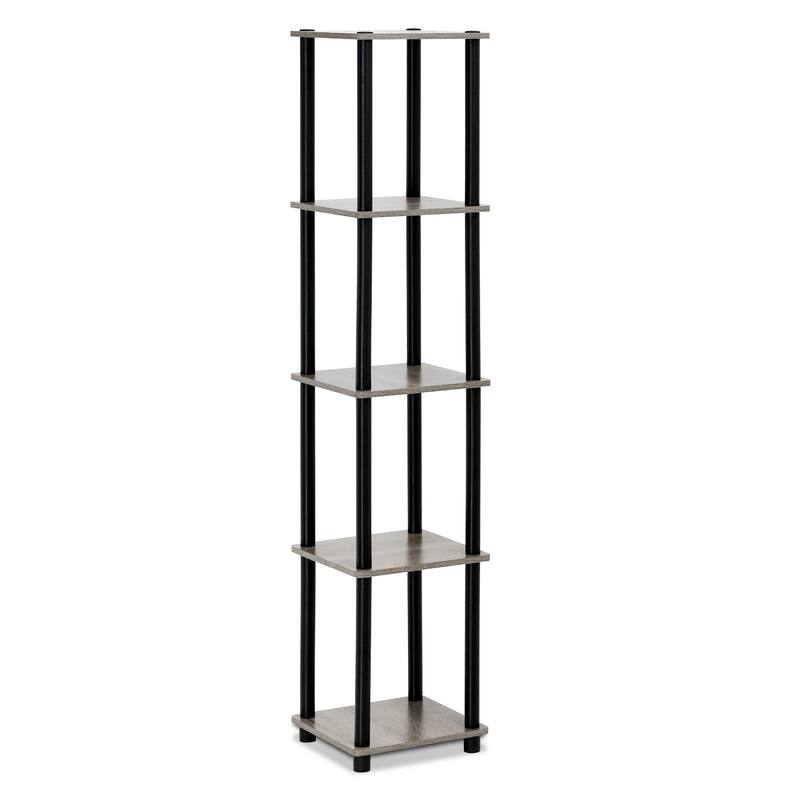 Porch & Den St. Marks 5-tier Corner Square Display Shelf