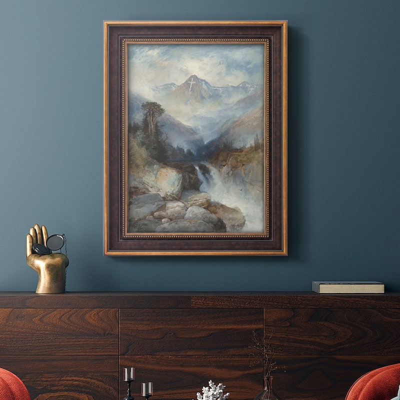 Mountain of the Holy Cross Premium Framed Canvas- Ready to Hang