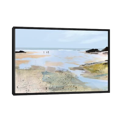 iCanvas "Sea View" by Dan Hobday Framed Canvas Print
