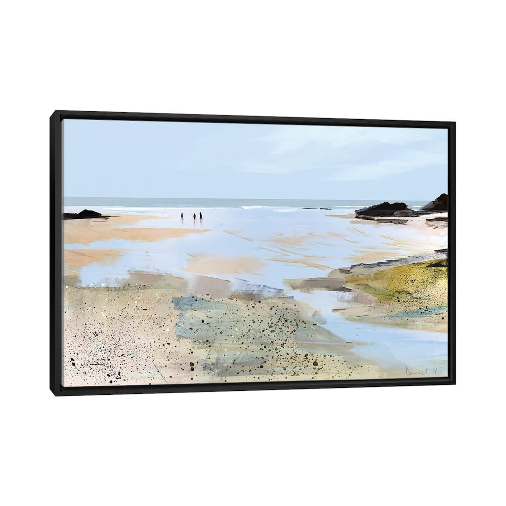 iCanvas "Sea View" by Dan Hobday Framed Canvas Print