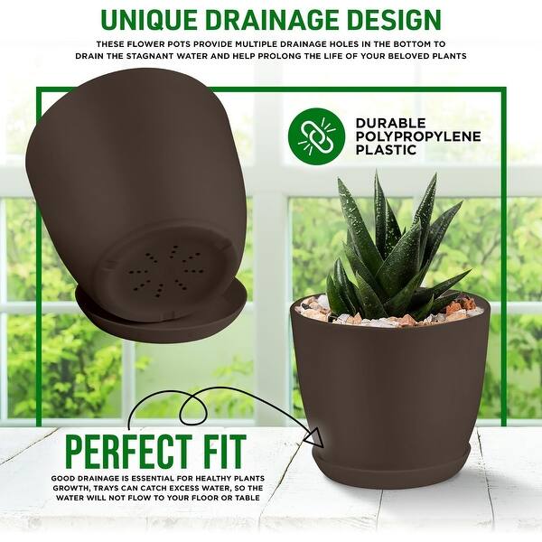 clear pot plant Clear Hydroponic Plant Pot main image 0
