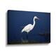Great White Egret Wading by Frank Wilson Gallery Wrapped Canvas - Bed ...