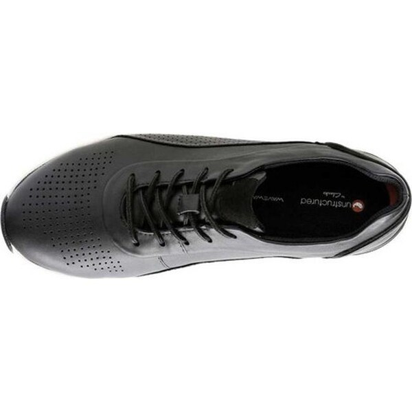 clarks un cruise lace black