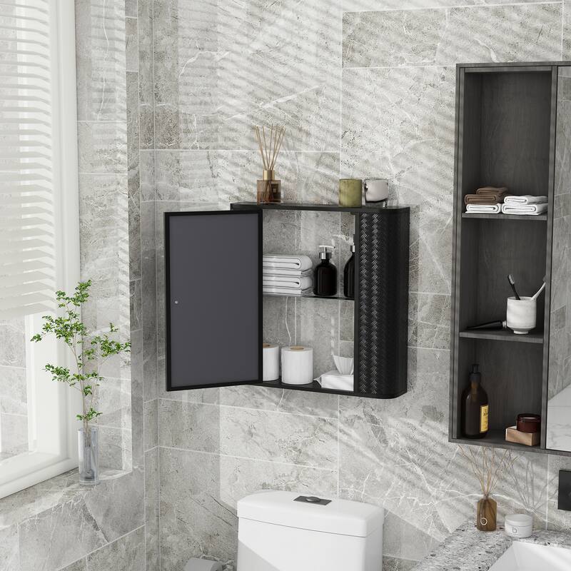 Wall-Mounted Bathroom Cabinet with Mirror