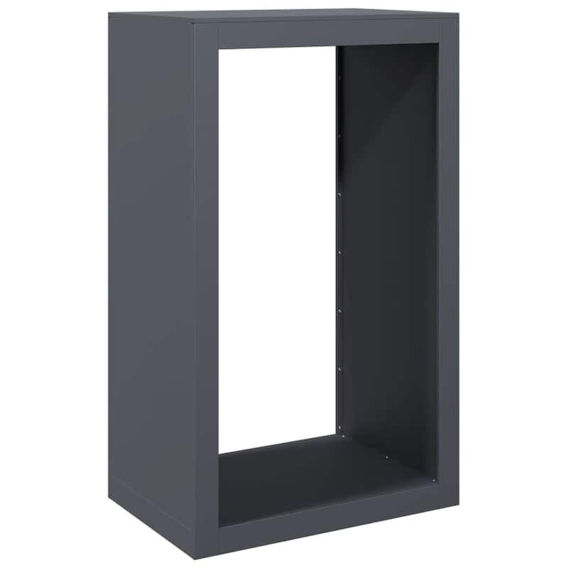 vidaXL Firewood Rack Steel