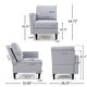 preview thumbnail 37 of 52, Zahra Modern Fabric 5-piece Sofa Sectional by Christopher Knight Home
